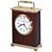 Howard Miller Rosewood Bracket  8 1/4" High Tabletop Clock