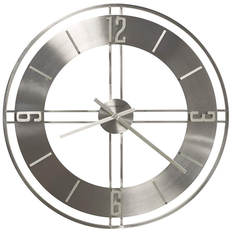 Image 1 Howard Miller Stapleton 30 inch Round Wall Clock