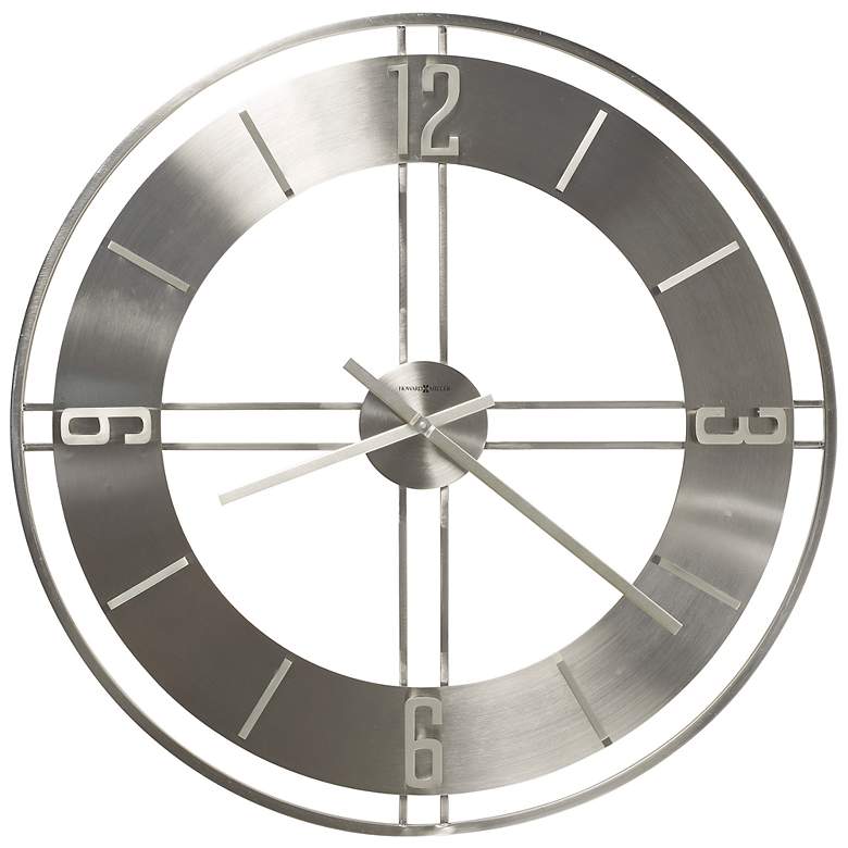 Image 1 Howard Miller Stapleton 30" Round Wall Clock