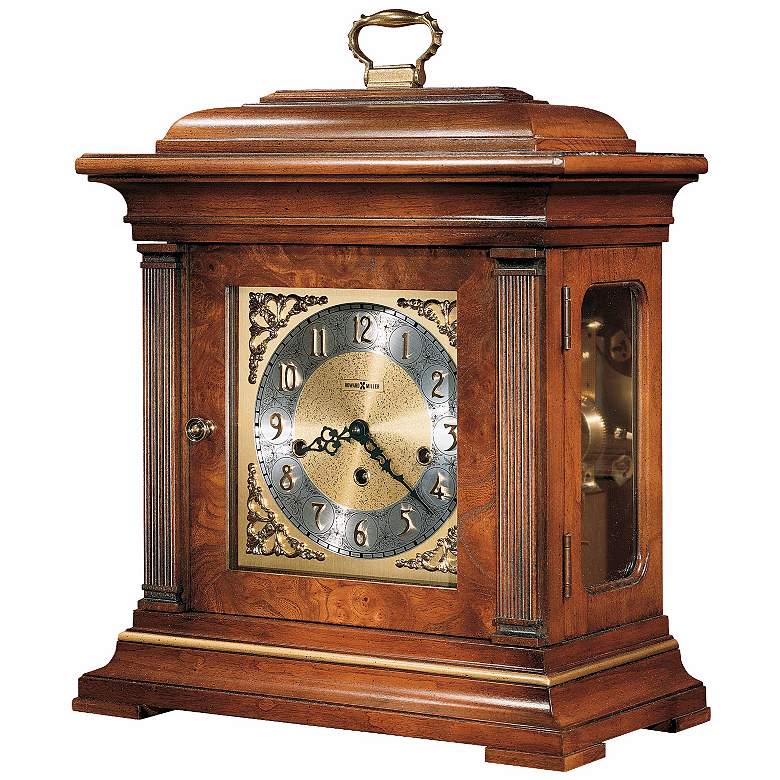 Image 1 Howard Miller Thomas Tompion 18 1/4 inch High Tabletop Clock