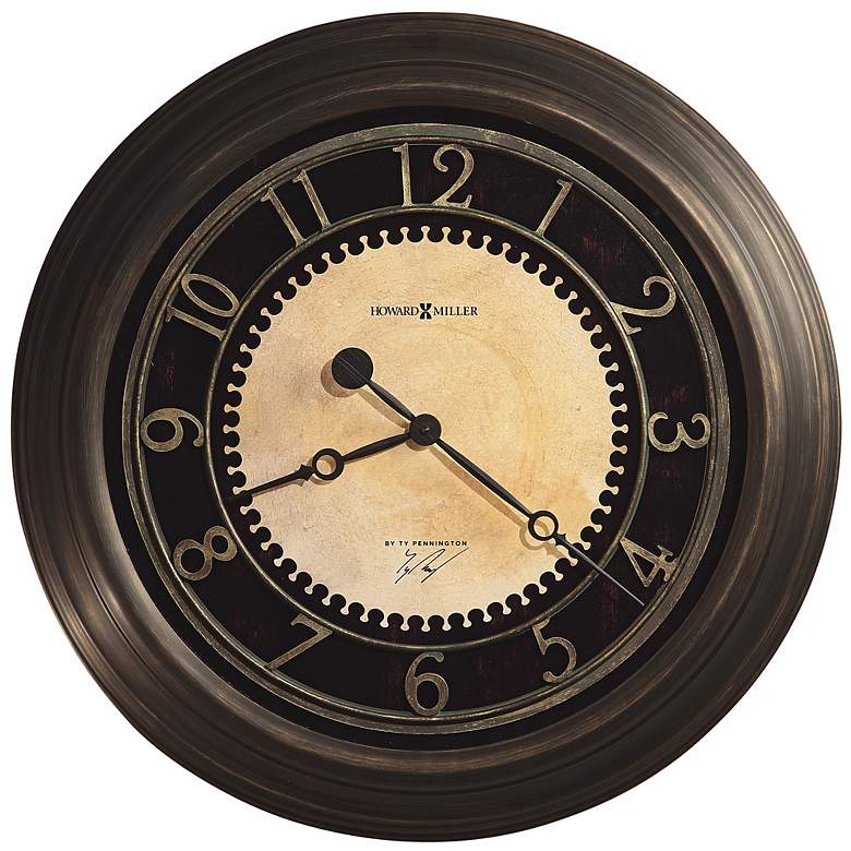 Image 1 Howard Miller Ty Pennington Chadwick 25 inch Wide Wall Clock