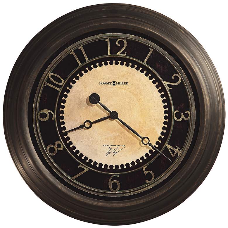 Image 1 Howard Miller Ty Pennington Chadwick 25" Wide Wall Clock