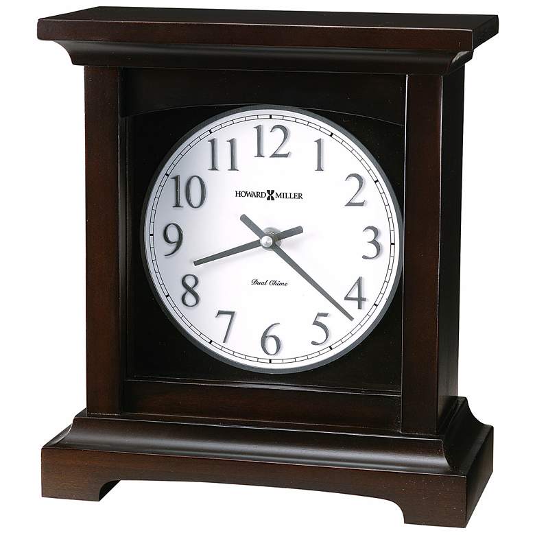 Image 1 Howard Miller Urban Mantel 10" High Tabletop Clock