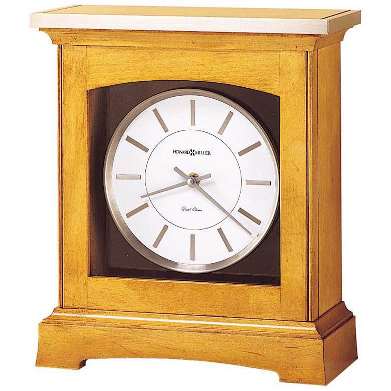 Image 1 Howard Miller Urban Mantel 12 1/2 inch High Tabletop Clock
