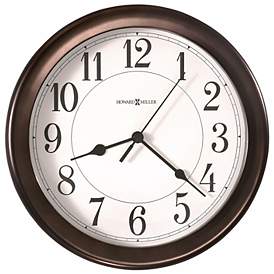 Image1 of Howard Miller Virgo Oil Rubbed Bronze 8 1/2" Wide Wall Clock