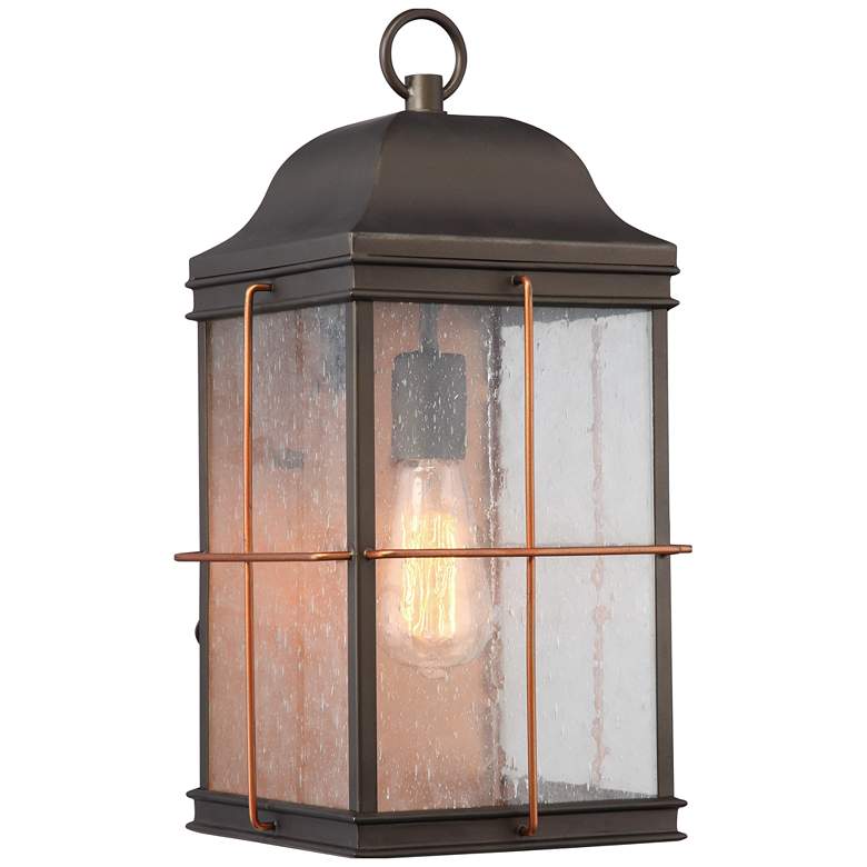 Image 1 Howell; 1 Light; Large Outdoor Wall Fixture with 60W Vintage Lamp Included;