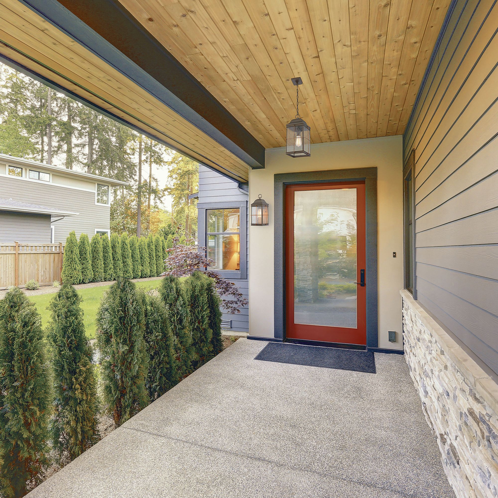 Image 2 Howell; 1 Light; Outdoor Hanging Lantern with 60W Vintage Lamp Included; more views