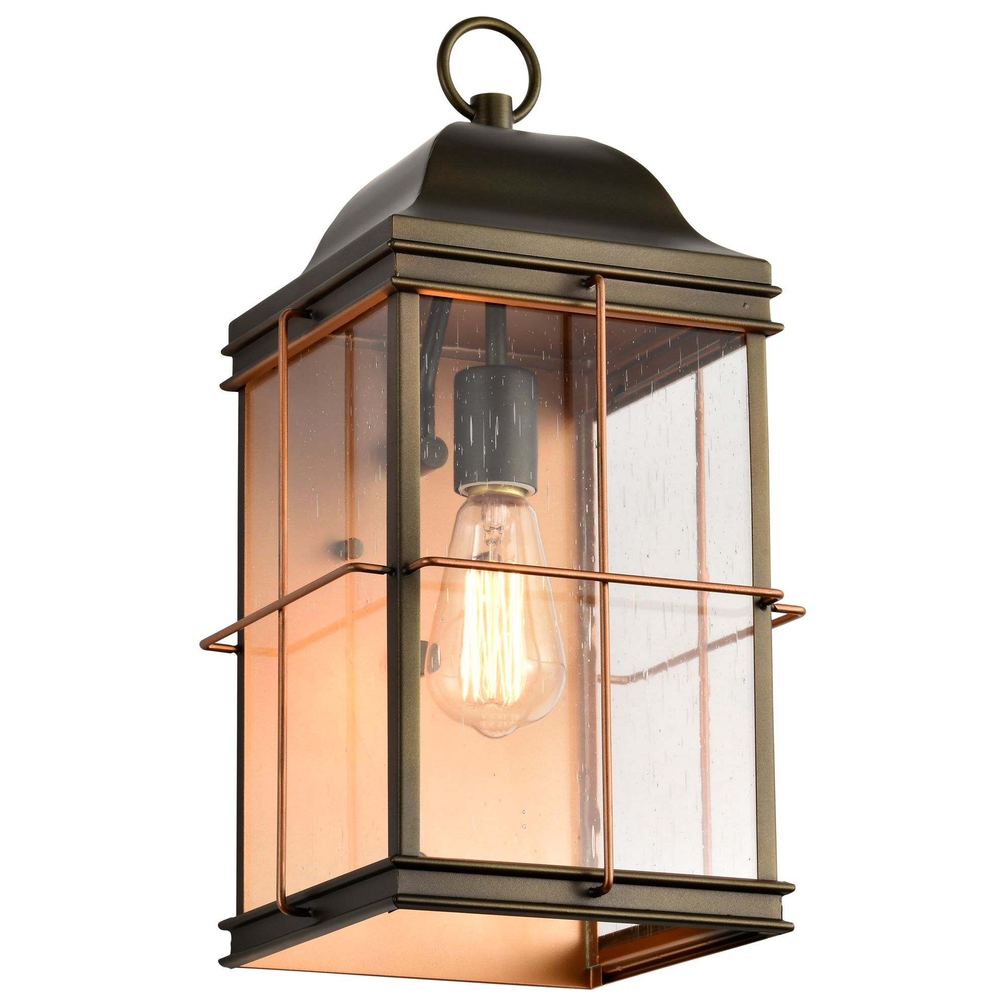 Image 4 Howell 17 1/4" High Broze and Copper Outdoor Wall Light more views