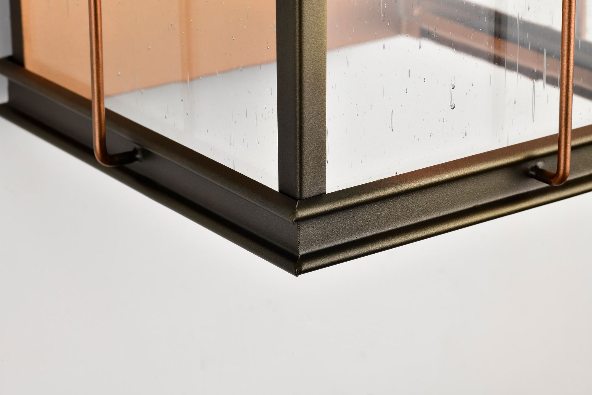 Howell 17 1/4" High Broze and Copper Outdoor Wall Light