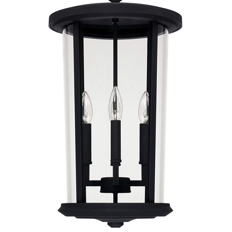 Image 2 Howell 21 3/4" High Black 4-Light Outdoor Hanging Light more views