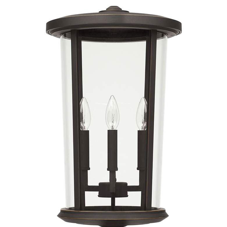Image 2 Howell 23" High Oiled Bronze 4-Light Outdoor Post Light more views