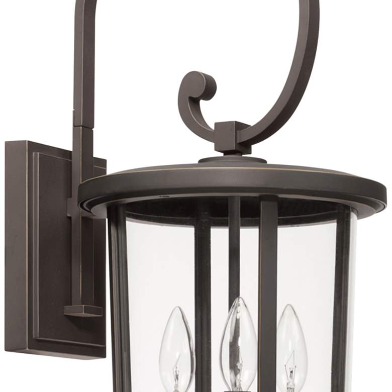 Image 2 Howell 26 1/4" High Oiled Bronze 3-Light Outdoor Wall Light more views
