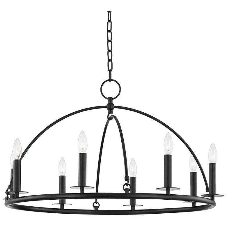 Image 1 Howell 8 Light Chandelier - Aged Iron