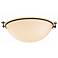 Hubbardton Forge 16" Wide Moonband Ceiling Light