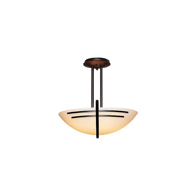 Image 1 Hubbardton Forge 18 1/2 inch Wide Paralline Ceiling Light