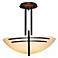Hubbardton Forge 18 1/2" Wide Paralline Ceiling Light