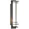 Hubbardton Forge After Hours Outdoor Sconce Iron Finish Opal Glass