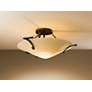 3_Hubbardton Forge Antasia 21 3/4" Wide Sand Glass Bowl Ceiling Light more views