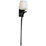 Hubbardton Forge Antasia Frost Left 26 1/2" High Wall Sconce