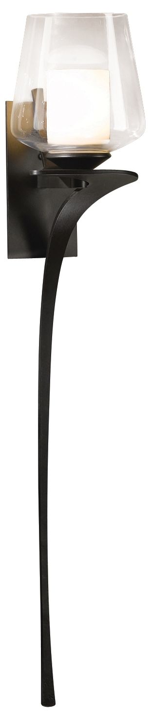 Hubbardton Forge Antasia Smoke Left 26 1/2" High Wall Sconce Made to Order