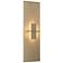 Hubbardton Forge Aperture 21 1/2" High Soft Gold Wall Sconce