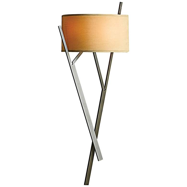 Image 1 Hubbardton Forge Arbo 27 1/4 inch High Dark Smoke Wall Sconce