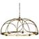 Hubbardton Forge Arbor 35 1/2" Wide 8-Light Gold Chandelier