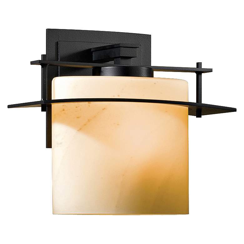 Image 1 Hubbardton Forge Arc Ellipse 11 inch High Outdoor Wall Light