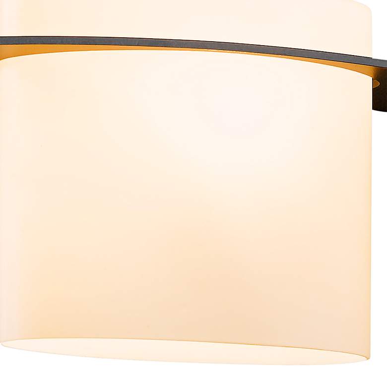 Image 2 Hubbardton Forge Arc Ellipse 13"W Dark Smoke Pendant Light more views