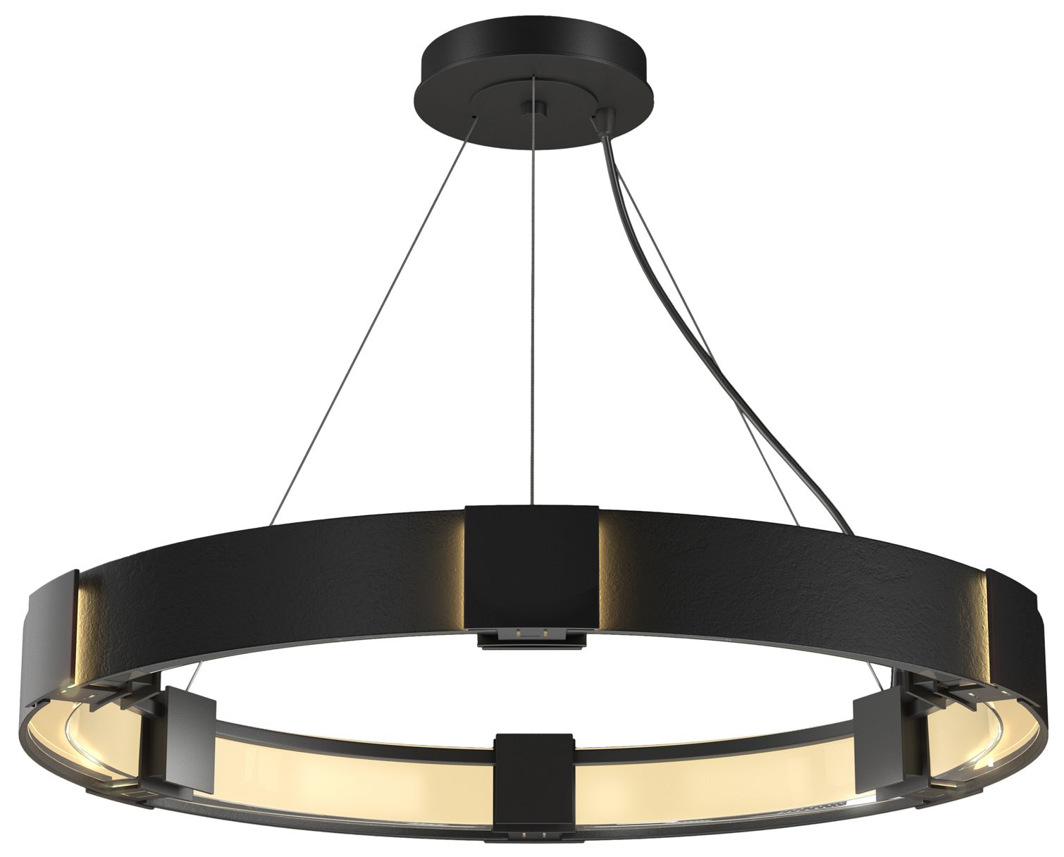 Hubbardton Forge Aura Black Collection