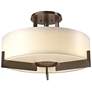 Hubbardton Forge Axis 19 1/4" Wide Bronze Ceiling Light