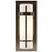 Hubbardton Forge Banded 12"H Oil-Rubbed Bronze Wall Sconce