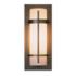 Hubbardton Forge Banded 16" High Outdoor Wall Light