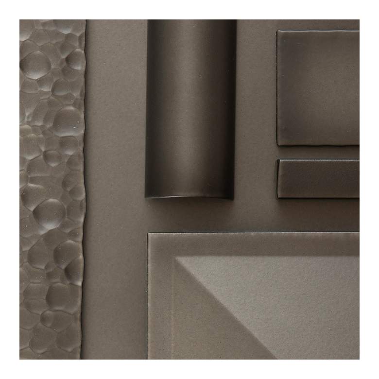 Image 4 Hubbardton Forge Banded 22" High Outdoor Hanging Light more views