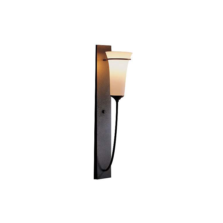 Image 2 Hubbardton Forge Banded Torchiere Style Wall Sconce