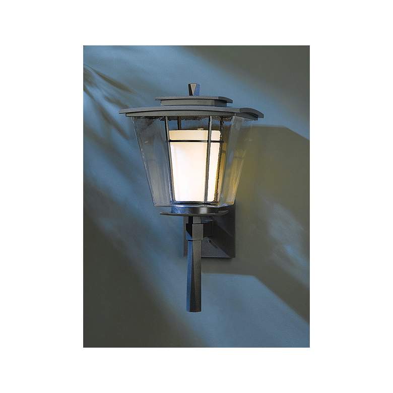 Image 2 Hubbardton Forge Beacon Hall 23 1/2 inch High Outdoor Wall Light more views