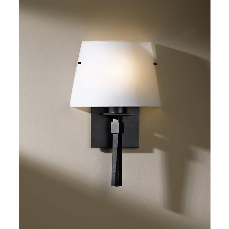 Image 2 Hubbardton Forge Beacon Hall Opal Glass Wall Sconce more views