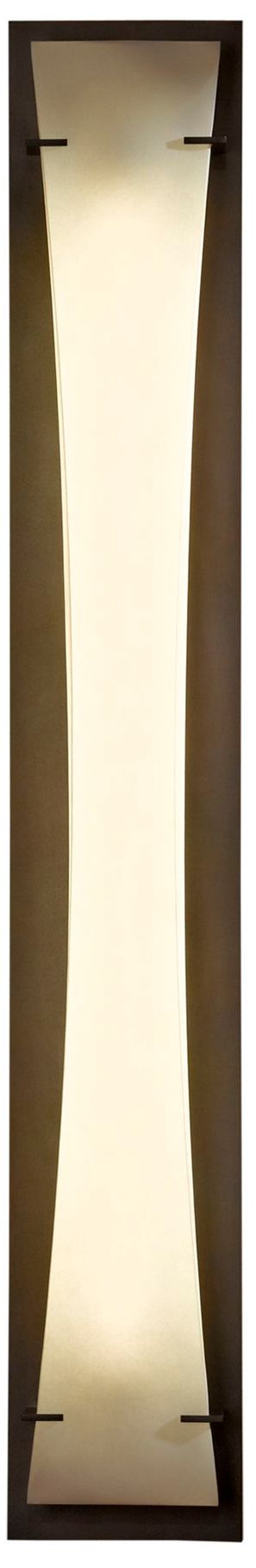 Image 2 Hubbardton Forge Bento 42" High Dark Smoke LED Wall Sconce - Made to Order
