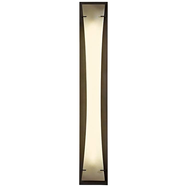 Image 1 Hubbardton Forge Bento Spun Frost Wall Sconce