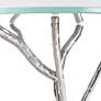 Hubbardton Forge Brindille 18" Wide Sterling Accent Table