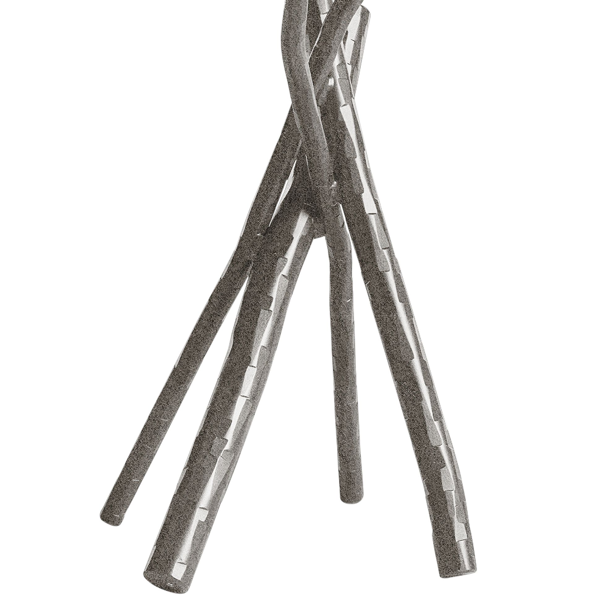 Image 3 Hubbardton Forge Brindille 18"W Natural Iron Accent Table more views