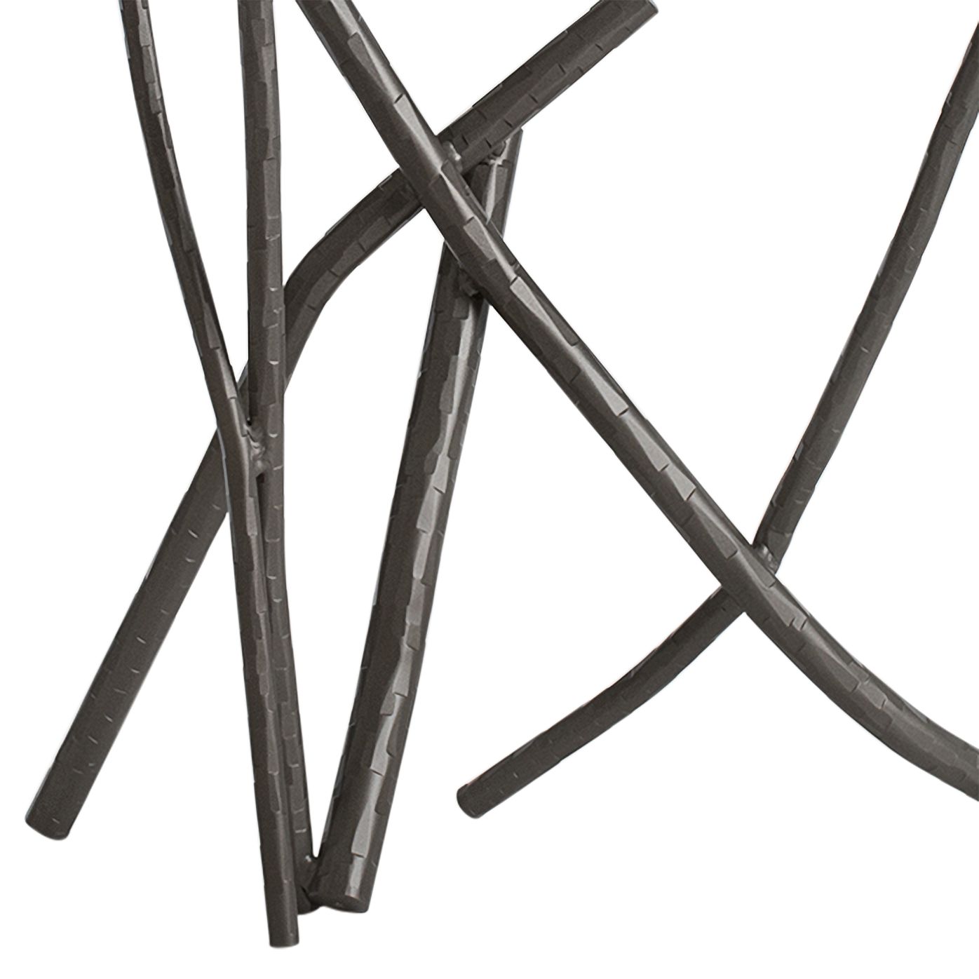 Image 3 Hubbardton Forge Brindille 52" Wide Dark Smoke Console Table more views