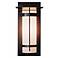 Hubbardton Forge Capped Banded 16 1/4" High Wall Light