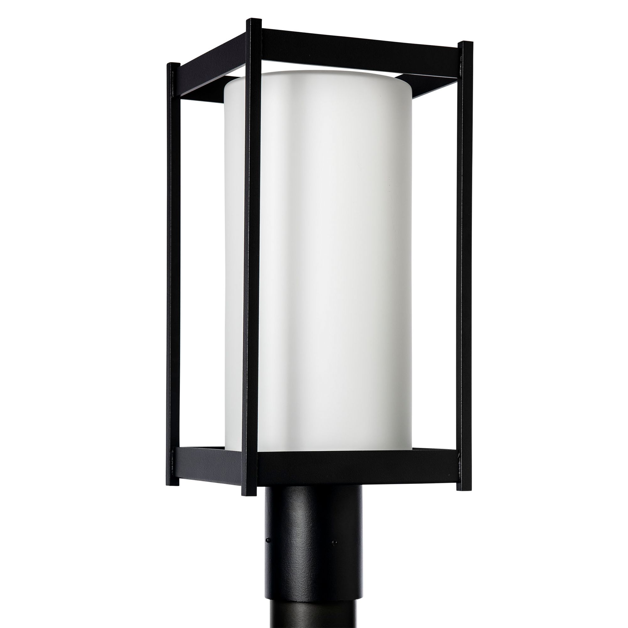 Image 2 Hubbardton Forge Cela 18 1/2" High Black Outdoor Post Light - Made to Order more views