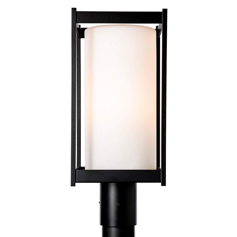 Image 3 Hubbardton Forge Cela 18 1/2" High Black Outdoor Post Light more views