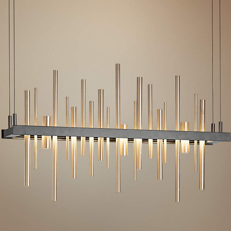 Image 1 Hubbardton Forge Cityscape LED 25 1/2"W Soft Gold Pendant