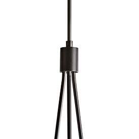 Image4 of Hubbardton Forge Corona 35"W Smoke 6-Light Chandelier more views