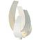 Hubbardton Forge Corona 9 3/4"H Gloss White Wall Sconce