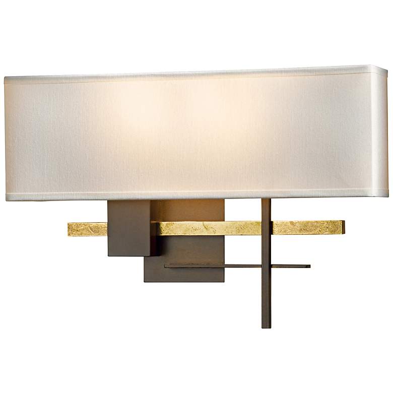 Image 1 Hubbardton Forge Cosmo 11 1/2 inch High Bronze Wall Sconce
