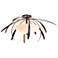 Hubbardton Forge Dahlia 32 3/4" Wide Bronze Ceiling Light